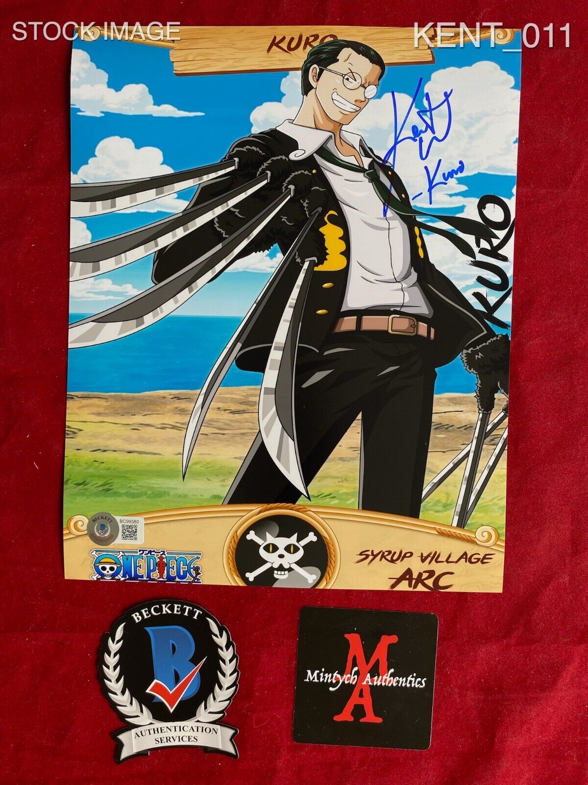 Kent Williams Anime Autograph as Father Fullmetal Alchemist 8x10 Photo  Beckett