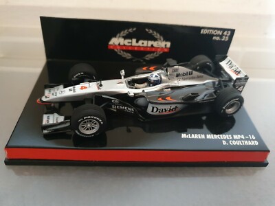 RARE ! McLaren Mercedes MP4/13 David Coultard TEAM EDITION Etat Neuf MIB