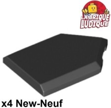 Lego 4x Tile Plate Modified 2x3 Pentagonal Shield Black 22385 NEW