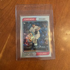 2023 Topps Heritage CHROME REFRACTOR #/574 CALEB KILIAN RC CUBS PACK FRESH