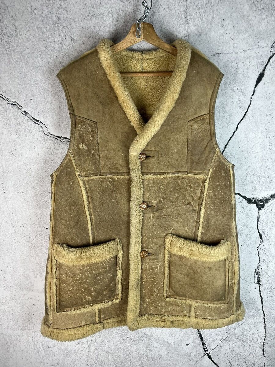 Vintage 80s Schott leather vest jacket | eBay Vintage 80s Schott leather vest jacket | eBay