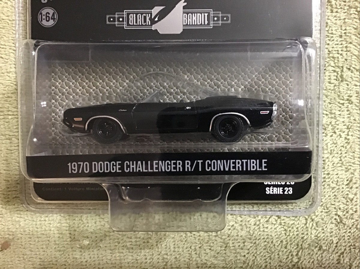 2020 Greenlight Black Bandit 1970 DODGE CHALLENGER R/T CONVERTIBLE