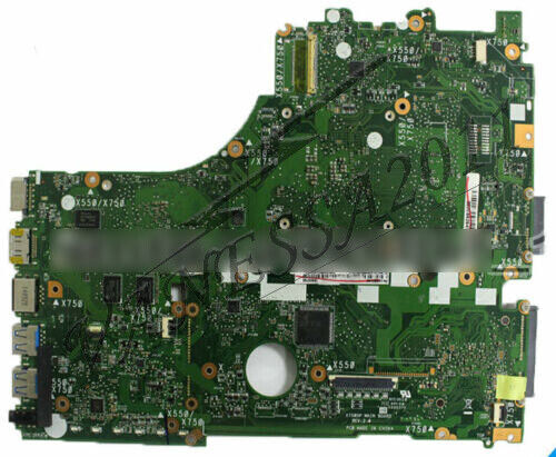 1PCS USED ASUS X550DP A550D K550D R510DP X750DP REV:2.0 Mainboard - Picture 1 of 2