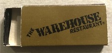 Empty Matchbook Box Cover The Warehouse Restaurant Newport Beach, CA  B  Vintage