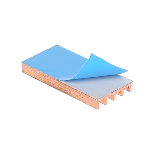 Memory Card HeatSink Cooling Pad Pure Copper For MOS IC Chip Ultra Thin Pad - Afbeelding 2 van 8