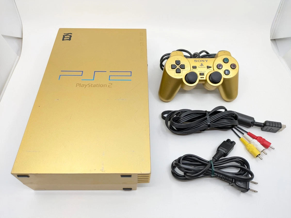 Sony PlayStation 2 NTSC-J Gold Video Game Consoles for sale | eBay