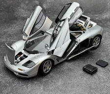 1:18 McLaren F1 Hyper Realistic Diecast Alloy Model Car | NewS XP5 Silver