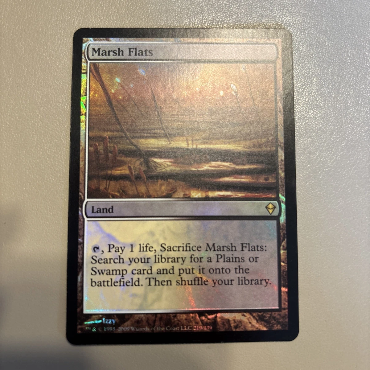 Marsh Flats Magic: The Gathering Individual Trading Card Games for