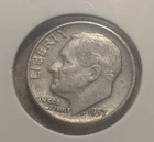 1957-D ROOSEVELT DIME
