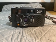 Yashica 35mm Auto Focus Motor 35mm Film Camera and Yashica Case Strap Read