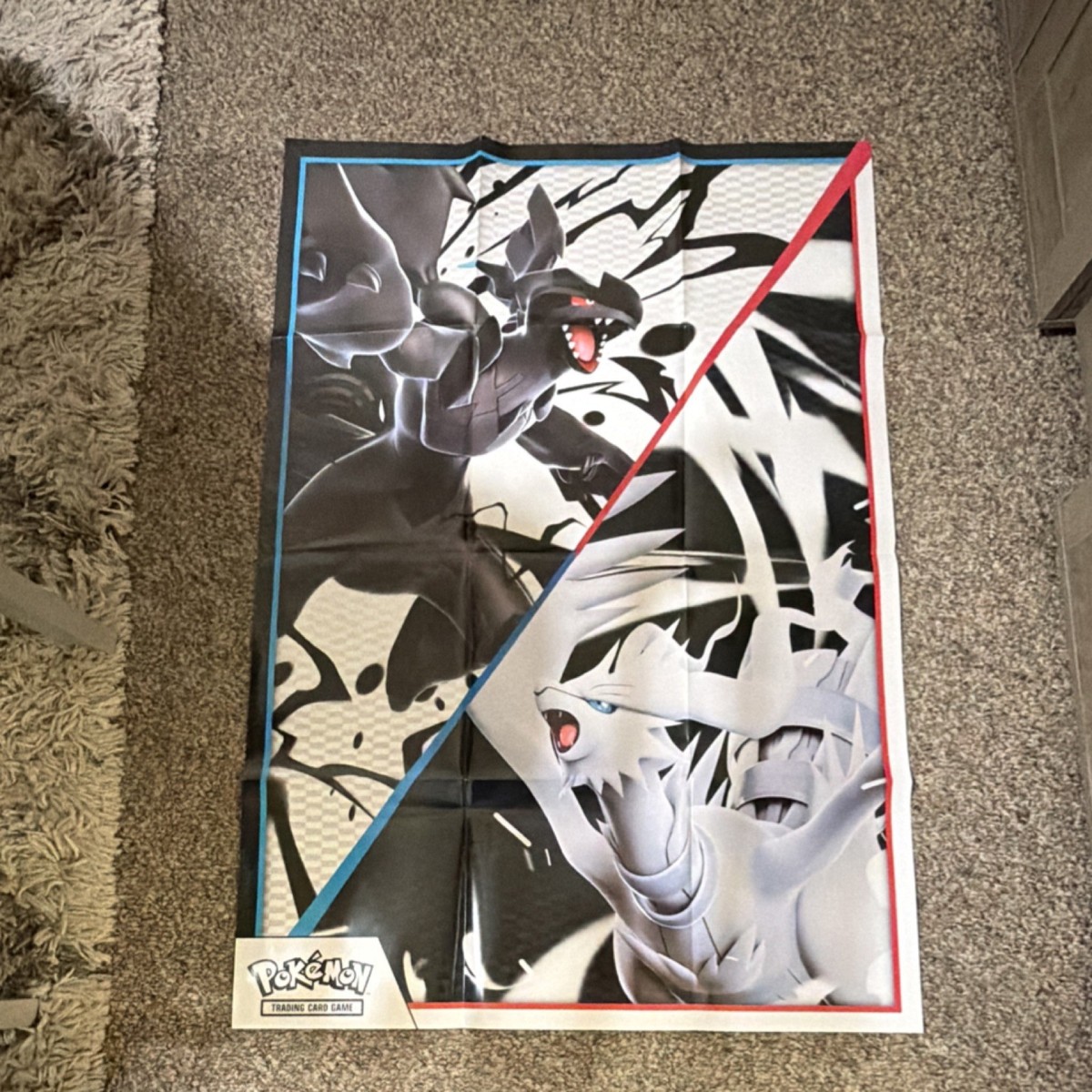 Pokémon TCG Playmat Reshiram & Zekrom Multicolor English | eBay