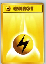LIGHTNING ENERGY BASE SET POKEMON JAPANESE NEAR MINT