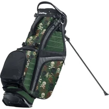 New Bag Boy Golf HB-14 Hybrid Stand Bag Green/Skulls