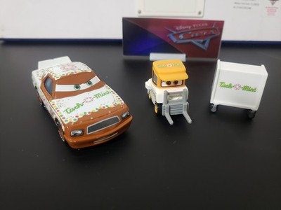 Disney Pixar Cars Greg Candyman Dinoco 400 Brym Imegeare Pitty With Tool Box