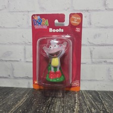 NEW Dora The Explorer Boots Monkey 3" Figure Fisher-Price 2003 Nick Jr. Vintage