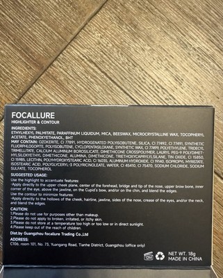 FOCALLURE Highlighter Contour Blush Multi Stick Set Shades 13 09 05