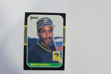 1987 Donruss Baseball Barry Bonds Rookie Card #361. rookie card picture