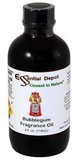Bubblegum Fragrance Oil - 4 oz - Supplied in 4 oz. Amber Glass Bottle with Black