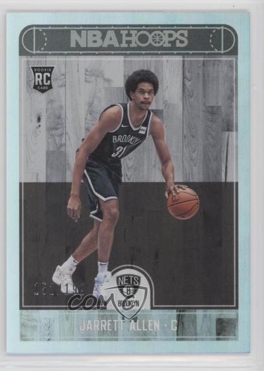 2017-18 Panini NBA Hoops Silver 151/199 Jarrett Allen #272 r2s