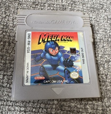 Mega Man (1) Dr. Wily's Revenge (Nintendo Game Boy 1993) TESTED Rockman World OG