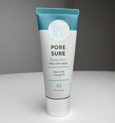Miss Spa Pore Sure Double Detox Peel Off Mask Volcanic Ash Orange Oil 2 fl oz