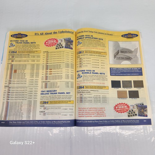 Mac's 1932-48 V8 Ford Parts & Accessories Catalog Late 2013 Antique Auto Offcial - Foto 9 di 14