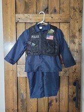 SWAT Police Boys Medium Costume
