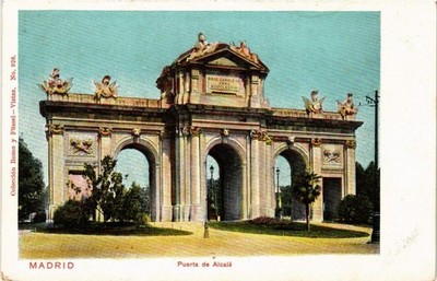 CPA MADRID Puerta de Alcala SPANIEN (672737)