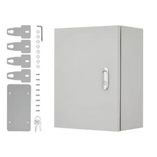 12-24 in Steel Electrical Enclosure Box,IP67 Waterproof,Dustproof Indoor/Outdoor