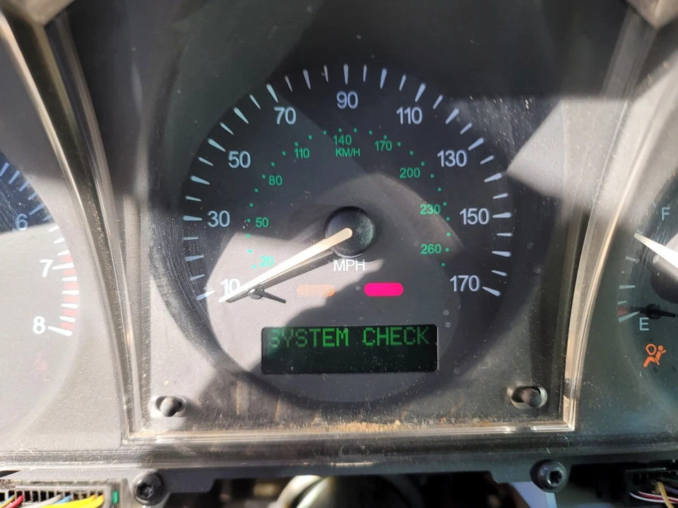 1998-2003 JAGUAR XJ8 L Speedometer Gauge Cluster 4.0 V8 AUTO w Stick 135,637 - Image 2 of 4