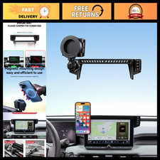 2-in-1 Magnetic Clamp Car Phone Holder for 10.5" Screens - Fits Toyota RAV4 2026