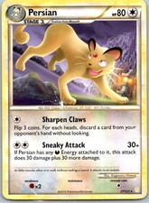 Persian Rare HeartGold SoulSilver 27/123 HP on eBay