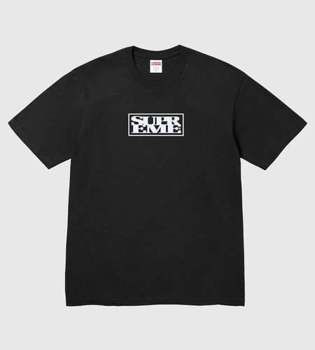 SUPREME « Connect Tee » en noir T shirt taille XL Neuf, envoi rapide