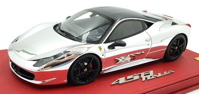 BBR 1/18 Scale Resin P1813CROME - Ferrari 458 Italia - Chrome | eBay