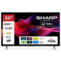 SHARP 50 Inch QLED TV 4K UHD TiVo Frameless Smart TV 50HM5245K 3 HDMI Inputs
