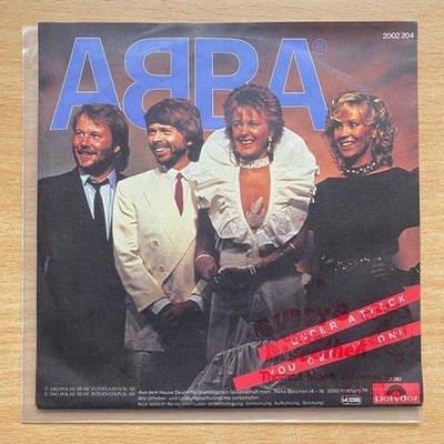 7'' vinyl - ABBA - Under Attack / You Owe Me One (1982)