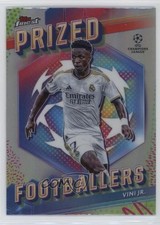 2023 Topps Finest UEFA Club Competitions Prized Footballers Vinicius Junior 0jf5