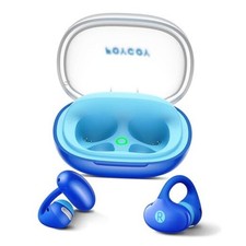 Kids Open Ear Earbuds - Clip-On Earbuds - 85 dB Volume Limit -tooth 6.0, Blue