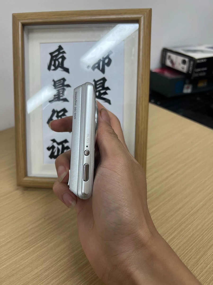 【動作確認済】SONY Cybershot DSC-W50 18939101 Sony DSC-W520 Digital Camera 14.1MP 10x Optical Zoom Silver w
