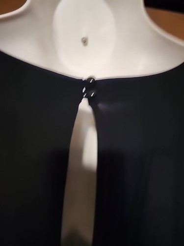 Emma & Michele Elegant Black Jumpsuit Gold Studs, Cold Shoulder Sz 3X 5966 - Picture 5 of 7
