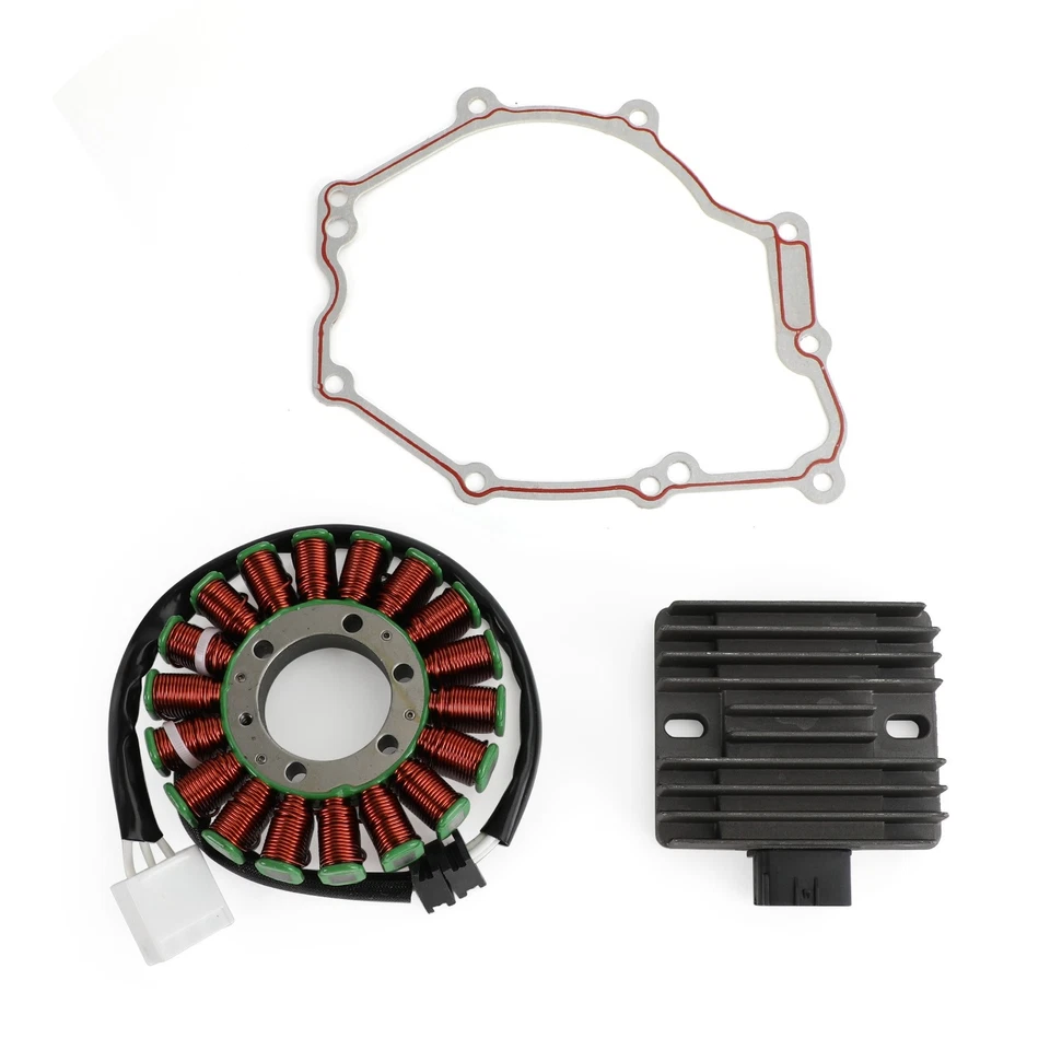 Regulator Stator Coil Gasket Kit For Yamaha YZF-R6 R6 RJ11 RJ15 2006 - 2016, - Image 3 of 4