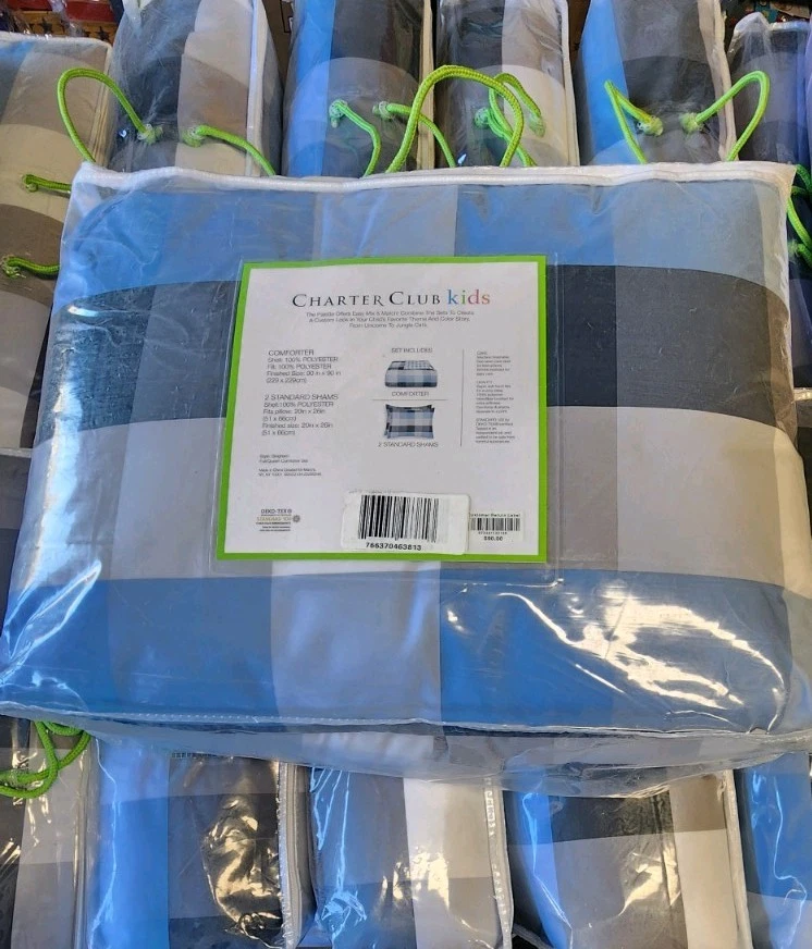 Charter Club 3pcs FULL/Queen Comforter Set - Image 2 of 4