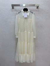 New 2026 spring hot sales runway show fashionable classy dress SMLXL