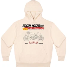 Icon Always Something™ Hoodie - Ivory - Small 3050-7294