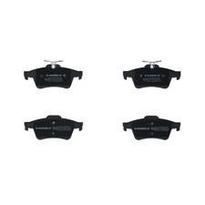 Satz Bremsbeläge Bremsklötze hinten für Ford C-MAX DM2 2 Focus DA DB 3 | 2456