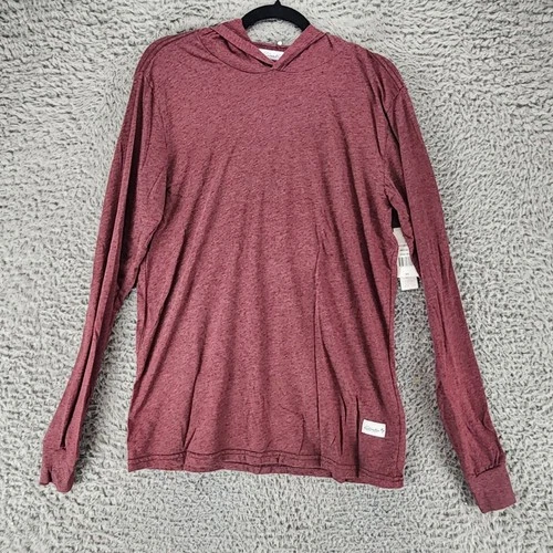 Kinetix Shirt Mens Medium Red Cotton Long Sleeve Tee *NWT* video thumbnail
