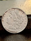 1899 Morgan Silver Dollar $1 Circulated Business Strike 0.9 Fineness US Coin