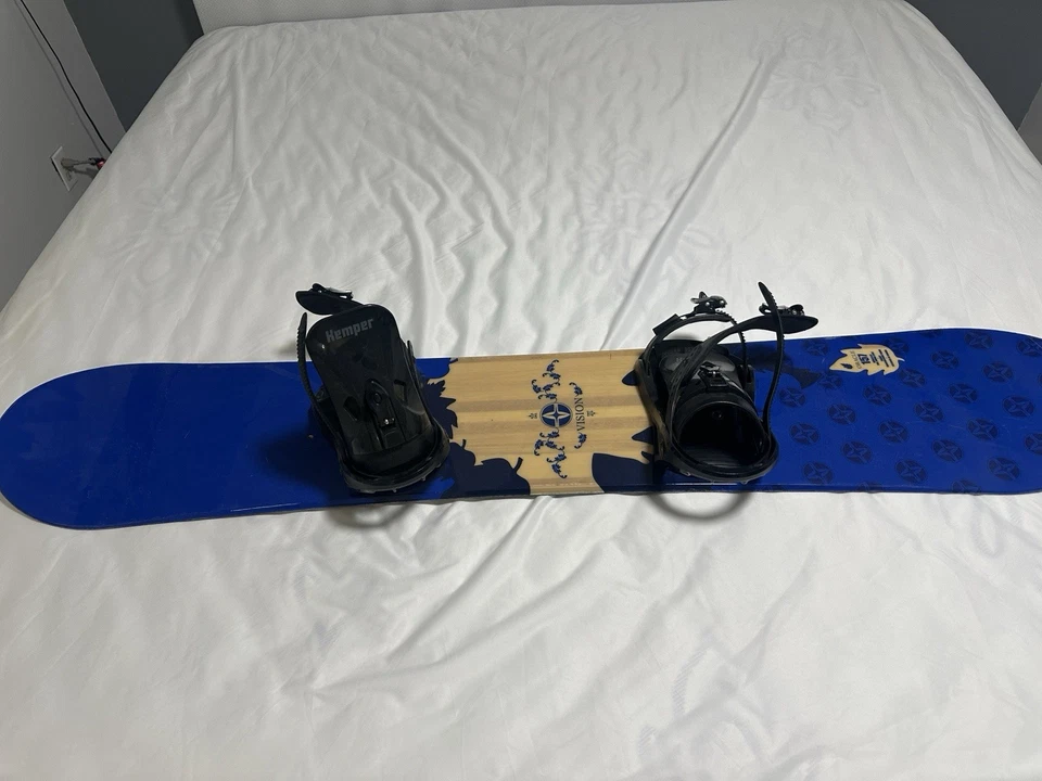 Snowboard Vision Oracle Wood Core - 157 - Raro Excelente Estado Foto 2 de 4