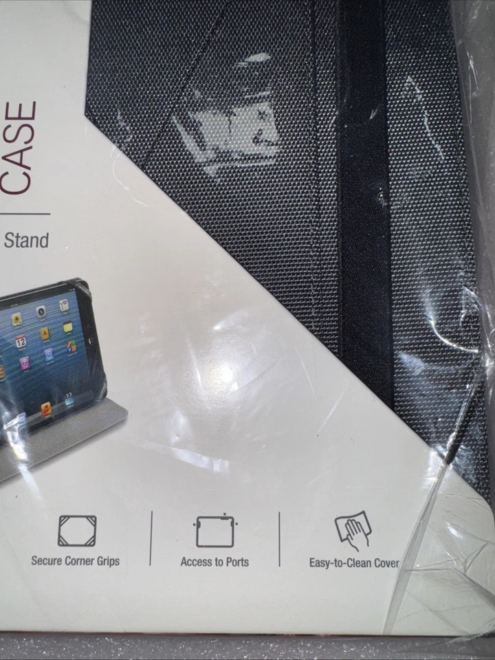 Targus Foliostand Case W/ Stand | Fits iPad Mini 3, 2 & 1 | New, Gray! - Image 4 of 4