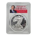 2017-W Proof American Silver Eagle PCGS PR70 DCAM FDI Donald Trump 1 of 2000
